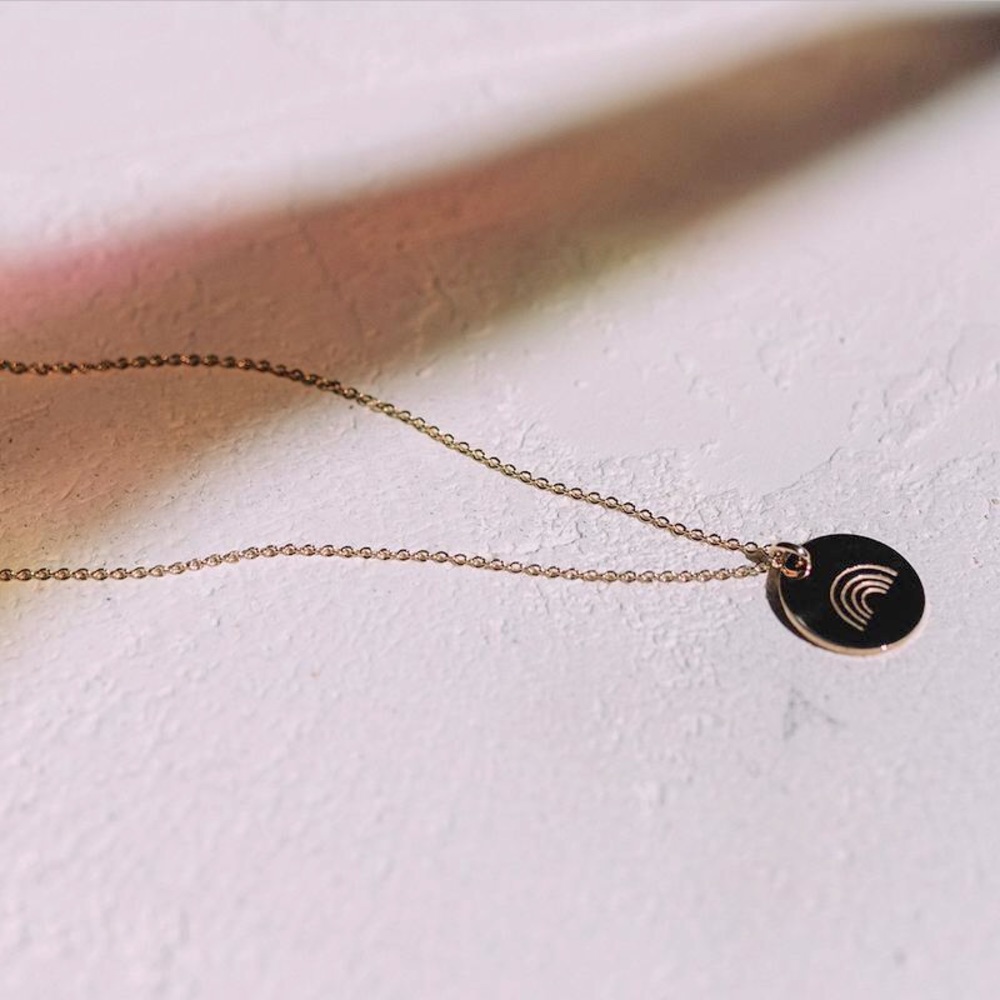 âSomewhere Over the Rainbowâ Minimal CharmNecklace - Picture 7 of 10